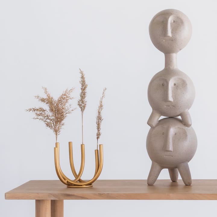 Tube vase 15 cm - Messing - URBAN NATURE CULTURE