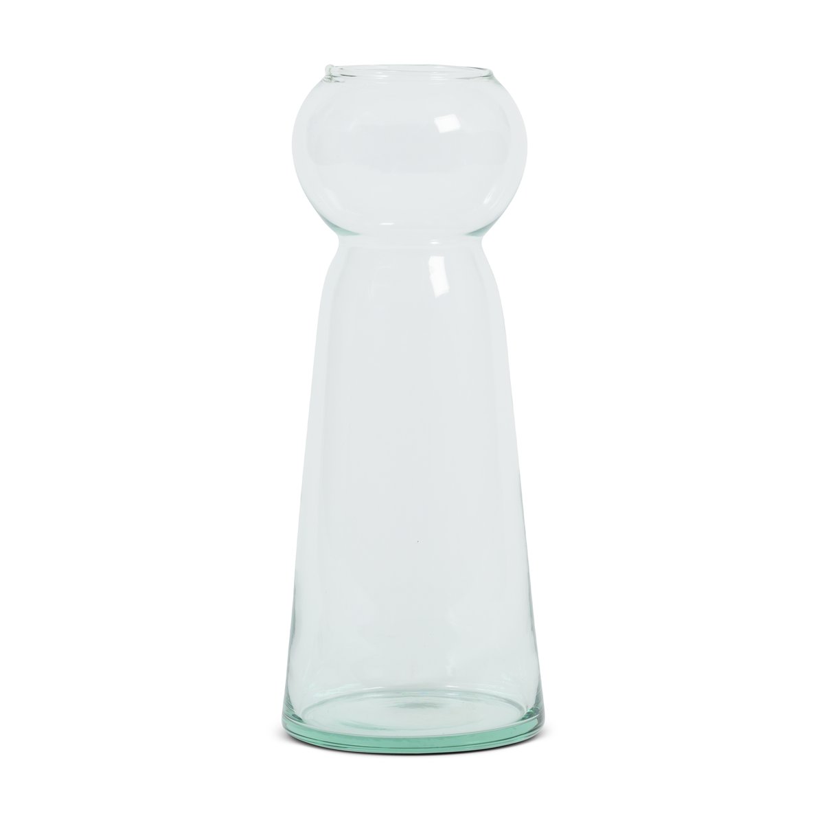 URBAN NATURE CULTURE UNC vase genanvendt glas M 20,6 cm Klar