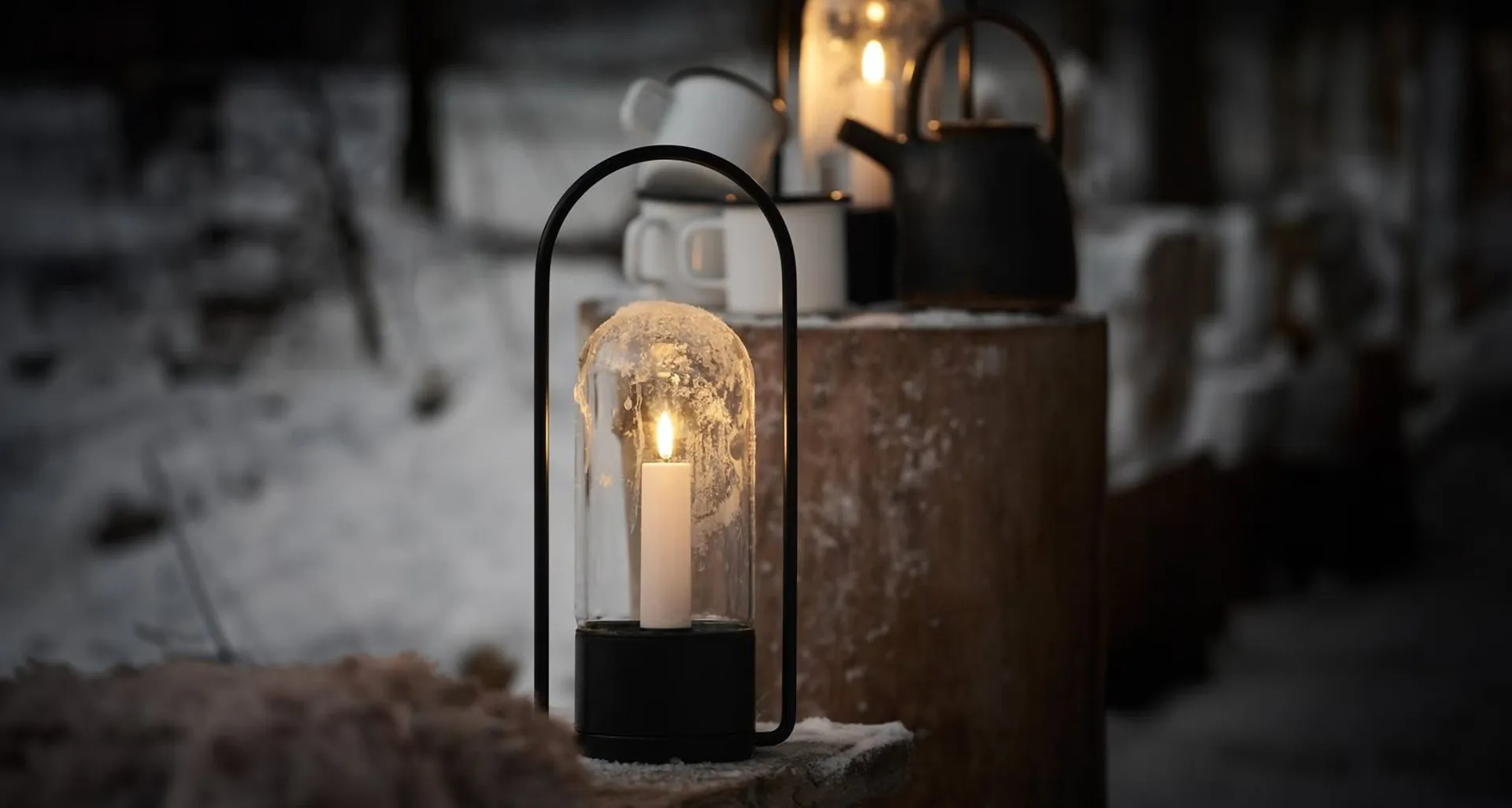 Udendørs holder til Lanterna 34 cm, Sort Uyuni Lighting