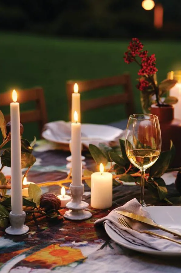 Uyuni LED Bloklys hvid Ø5 cm, 7,5 cm Uyuni Lighting