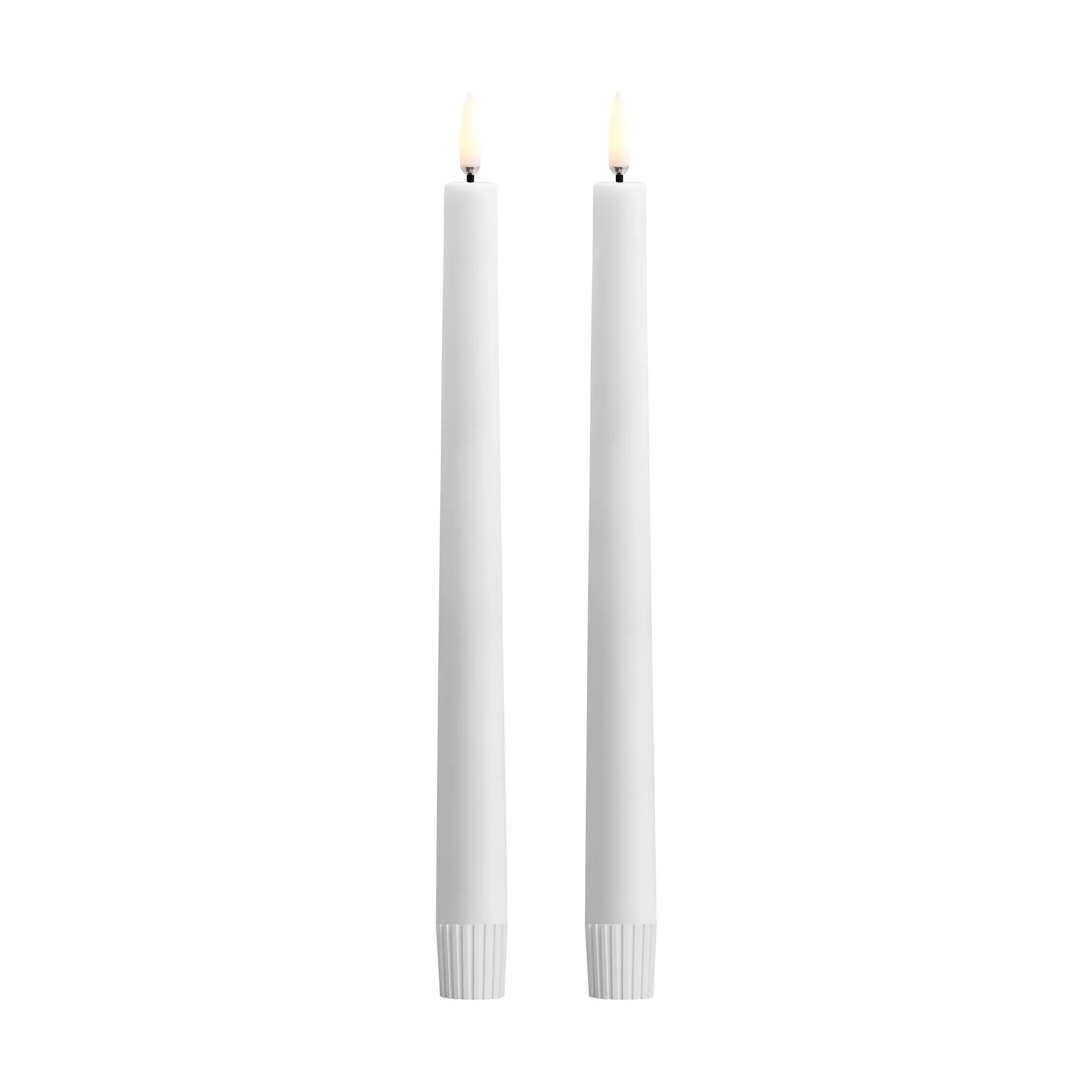 Uyuni LED Kronelys hvid 2-pak, Ø2,3 × 25,2 cm Uyuni Lighting