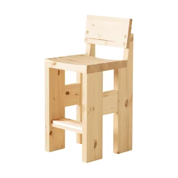 001 Bar Stool barstol - Mat olievokset fyrretræ, 65 cm - Vaarnii