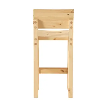 001 Bar Stool barstol - Mat olievokset fyrretræ, 65 cm - Vaarnii