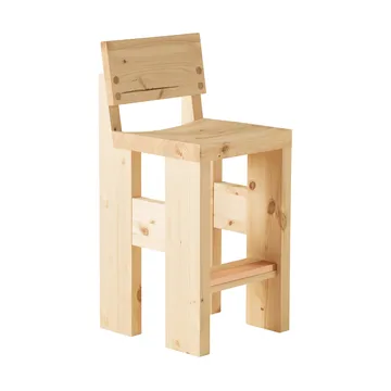 001 Bar Stool barstol - Mat olievokset fyrretræ, 65 cm - Vaarnii