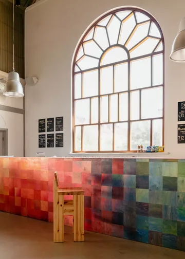 001 Bar Stool barstol - Mat olievokset fyrretræ, 65 cm - Vaarnii