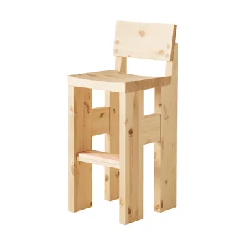 001 Bar Stool barstol - Mat olievokset fyrretræ, 75 cm - Vaarnii