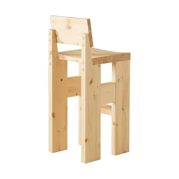 001 Bar Stool barstol - Mat olievokset fyrretræ, 75 cm - Vaarnii
