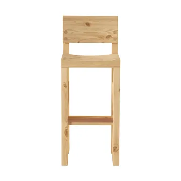 001 Bar Stool barstol - Mat olievokset fyrretræ, 75 cm - Vaarnii
