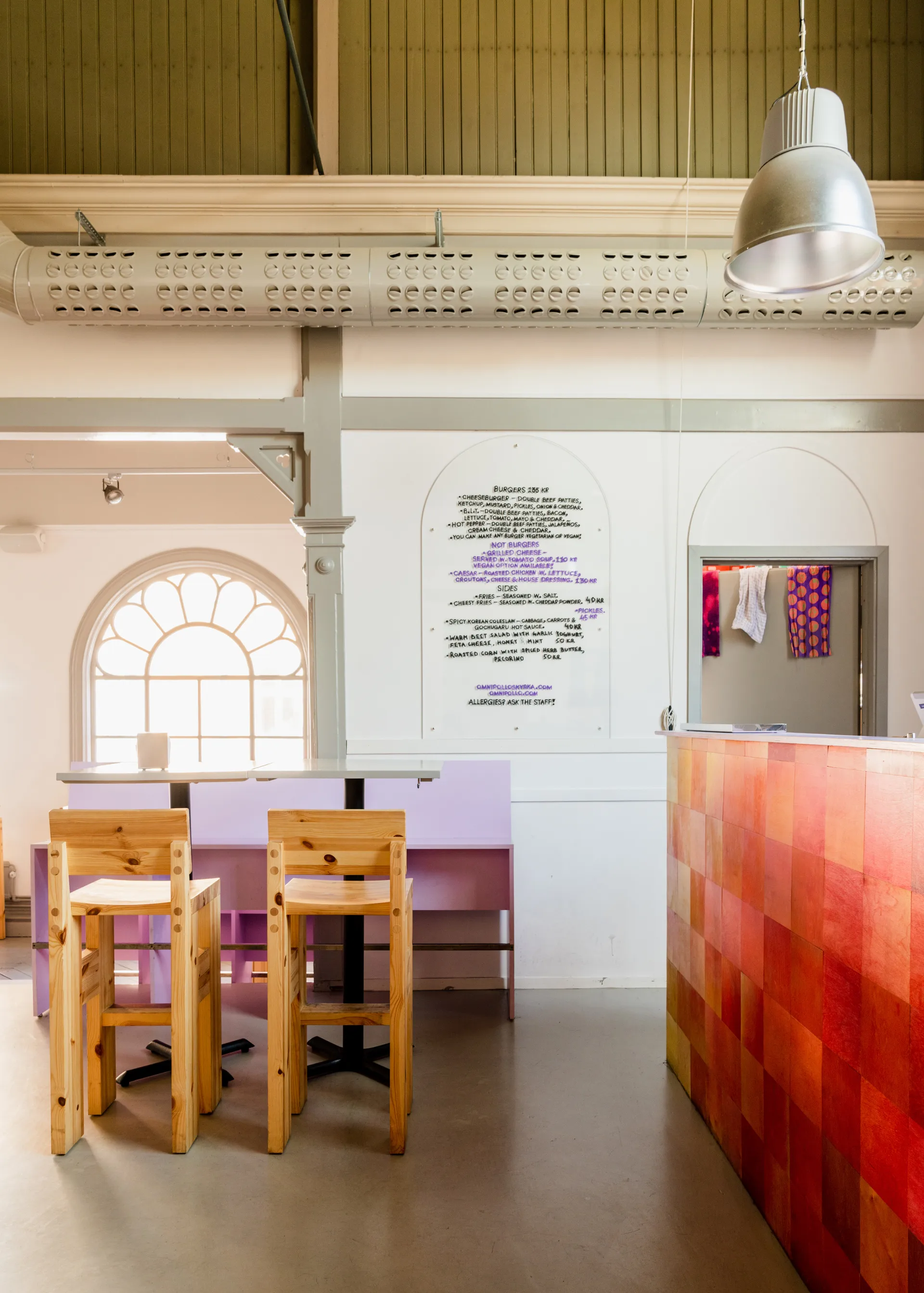 001 Bar Stool barstol, Mat olievokset fyrretræ, 75 cm Vaarnii