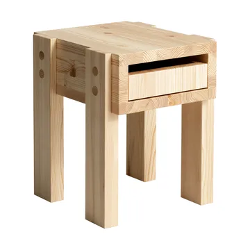 003 Stilts Side Table sofabord - Mat olievokset fyrretræ 40x36x45 cm - Vaarnii