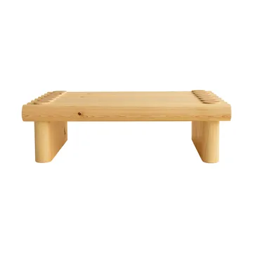004 Coffee Table sofabord - Mat olievokset fyrretræ, 120x80x35 cm - Vaarnii