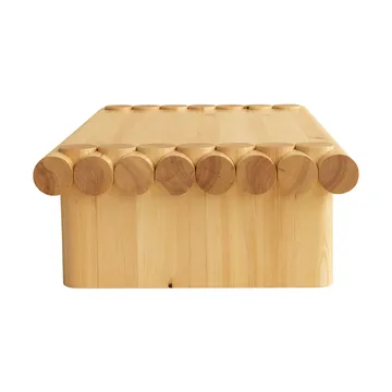 004 Coffee Table sofabord - Mat olievokset fyrretræ, 120x80x35 cm - Vaarnii