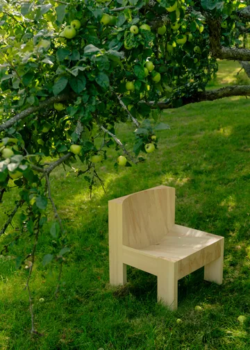 005 Lounge Chair loungestol - Mat olievokset fyrretræ - Vaarnii