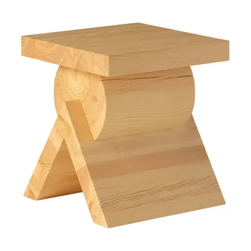 006 AA Side Table sidebord - Mat olievokset fyrretræ, 40x40x45 cm - Vaarnii