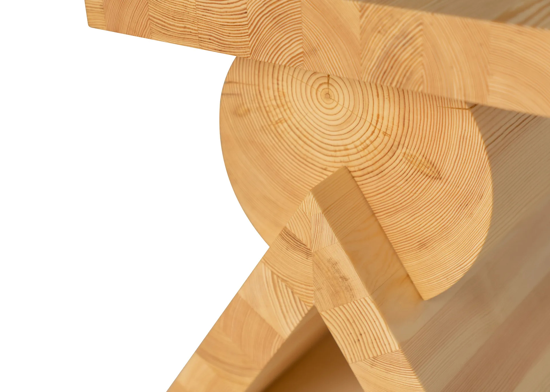 006 AA Side Table sidebord, Mat olievokset fyrretræ, 40x40x45 cm Vaarnii