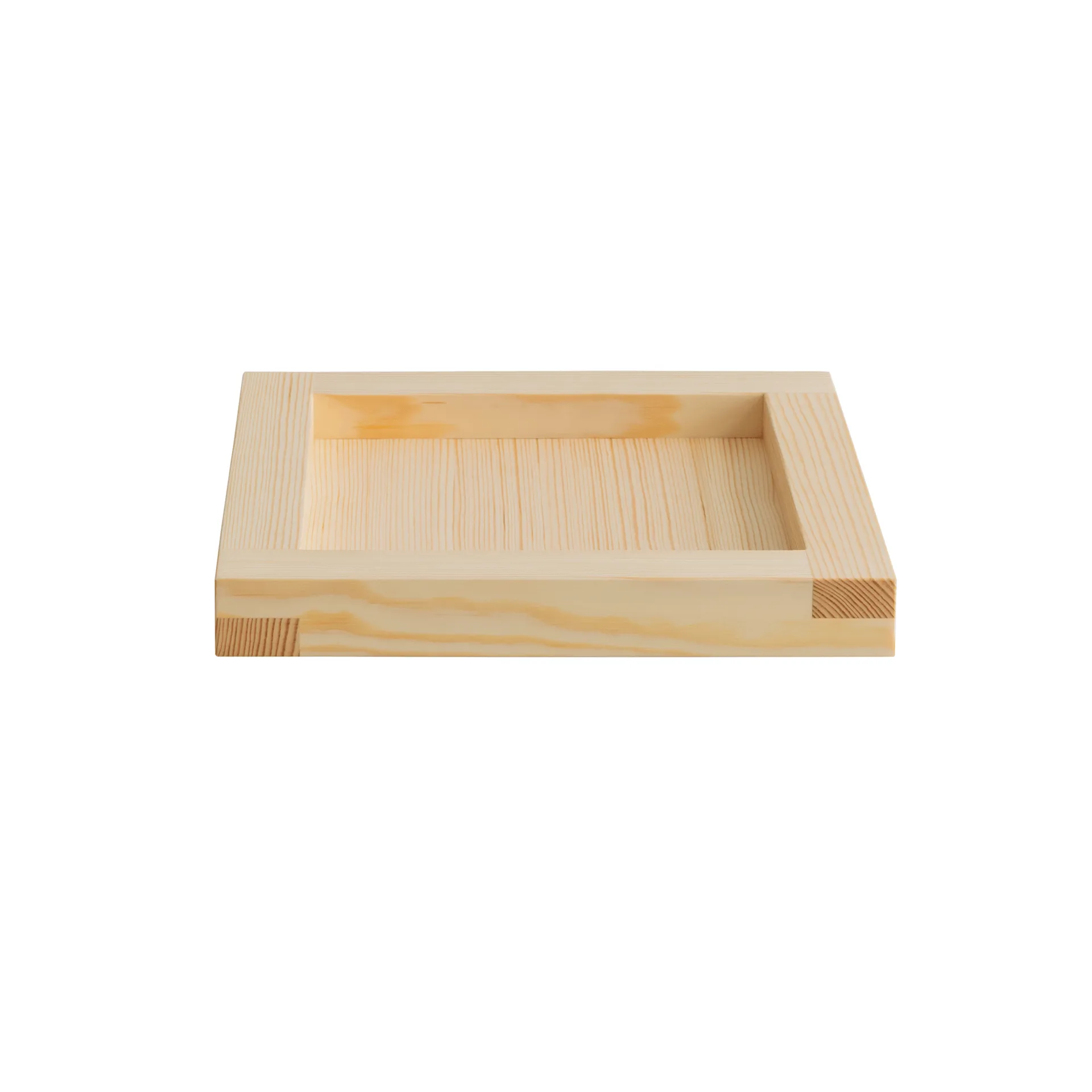 009 Tray bakke, Olievokset fyr, 33x33x6 cm Vaarnii