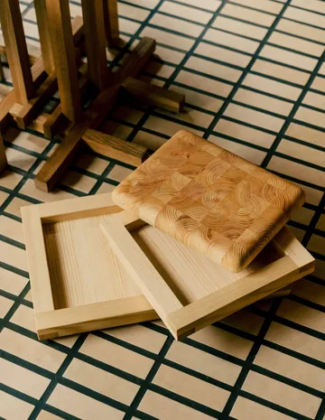 009 Tray bakke - Olievokset fyr, 54x33x6 cm - Vaarnii
