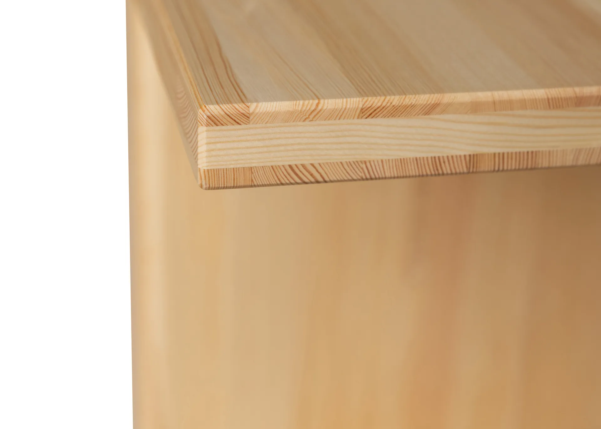 012 Kolmio Bench bænk, Mat olievokset fyrretræ, 227x42x45 cm Vaarnii