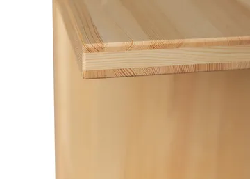 012 Kolmio Bench bænk - Mat olievokset fyrretræ, 227x42x45 cm - Vaarnii