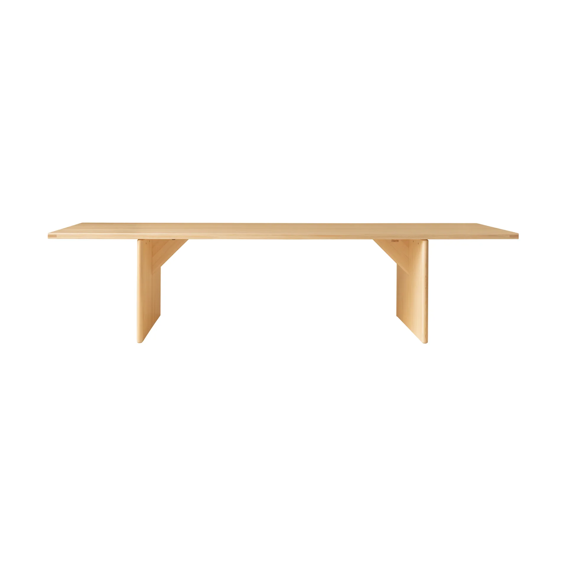 012 Kolmio Dining Table bord, Mat olievokset fyrretræ, 305x99x72 cm Vaarnii