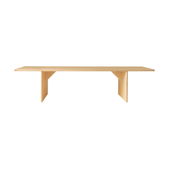 012 Kolmio Dining Table bord - Mat olievokset fyrretræ, 305x99x72 cm - Vaarnii