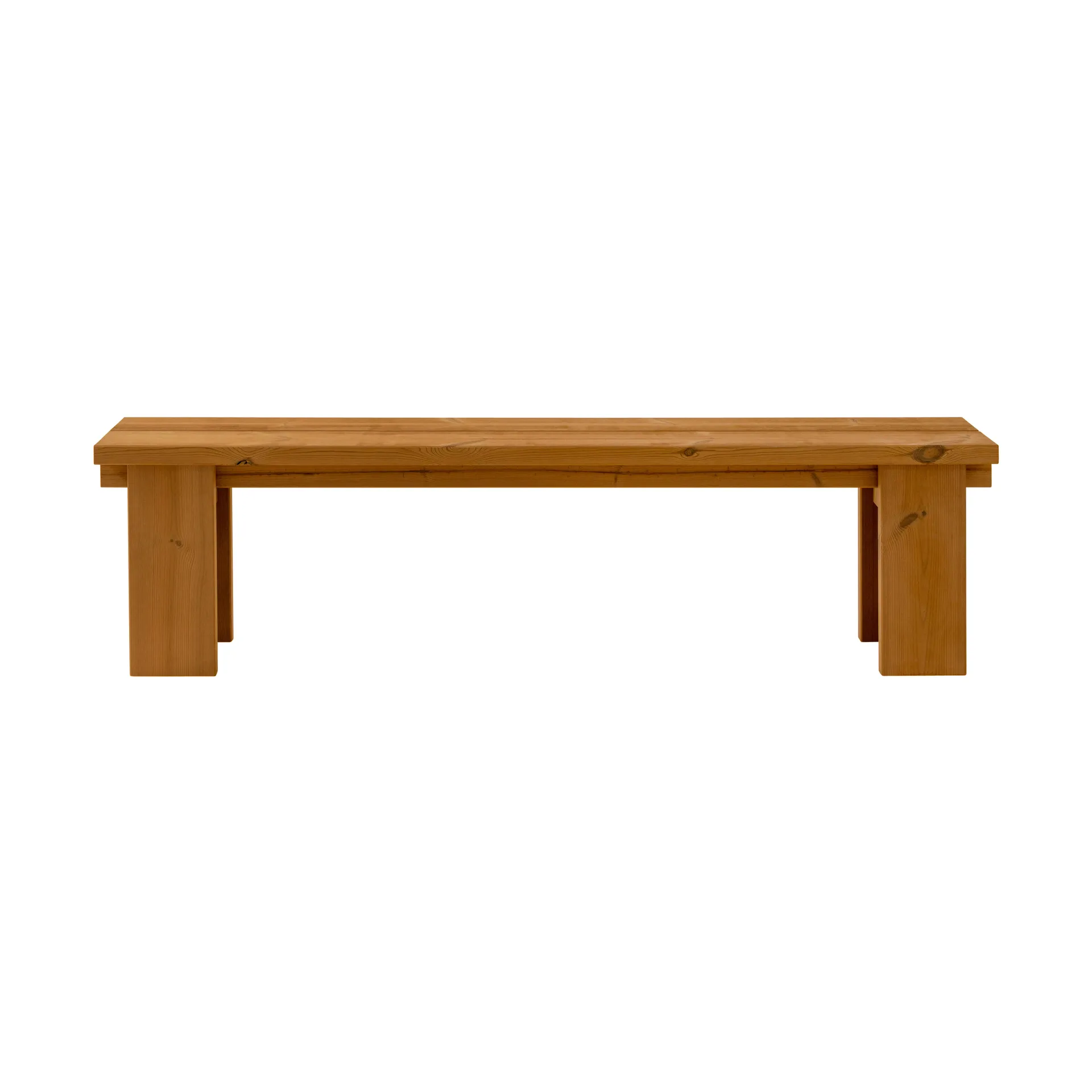 013 Osa Outdoor Bench bænk, Varmebehandlet fyrretræ, 182x37x49 cm Vaarnii