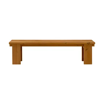 013 Osa Outdoor Bench bænk - Varmebehandlet fyrretræ, 182x37x49 cm - Vaarnii