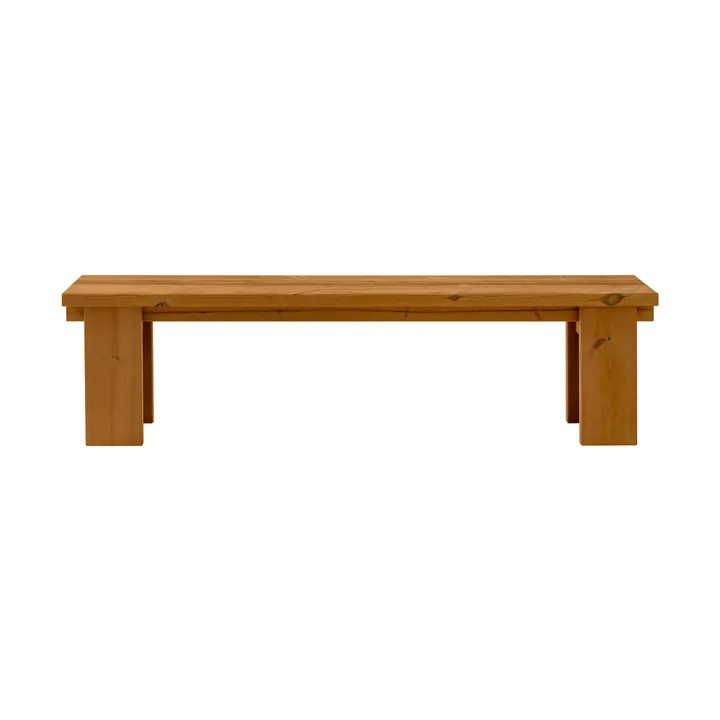 013 Osa Outdoor Bench bænk - Varmebehandlet fyrretræ, 182x37x49 cm - Vaarnii