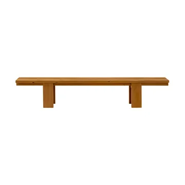 013 Osa Outdoor Bench bænk - Varmebehandlet fyrretræ, 270x37x49 cm - Vaarnii