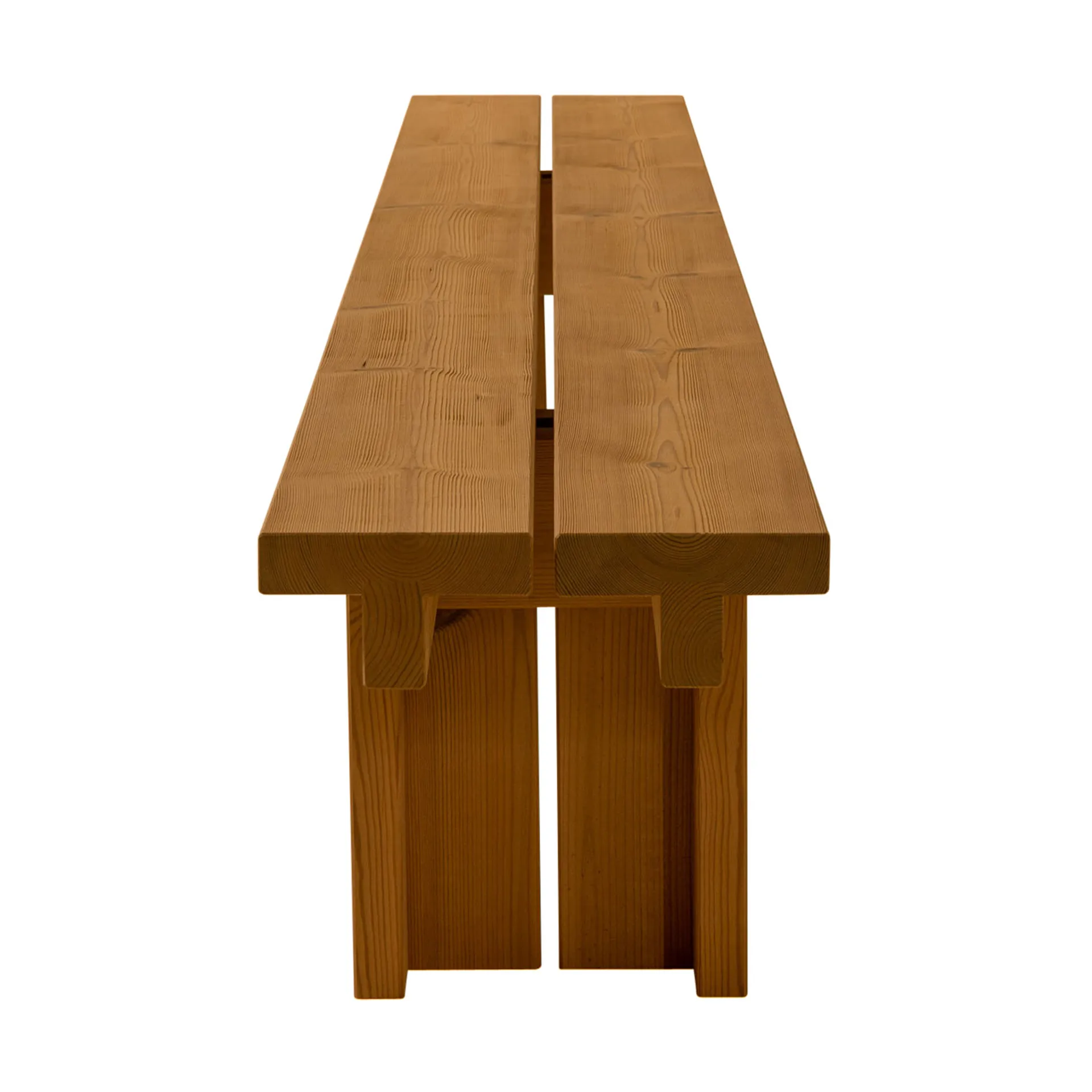 013 Osa Outdoor Bench bænk, Varmebehandlet fyrretræ, 270x37x49 cm Vaarnii