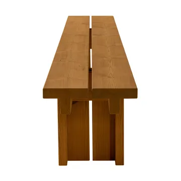 013 Osa Outdoor Bench bænk - Varmebehandlet fyrretræ, 270x37x49 cm - Vaarnii