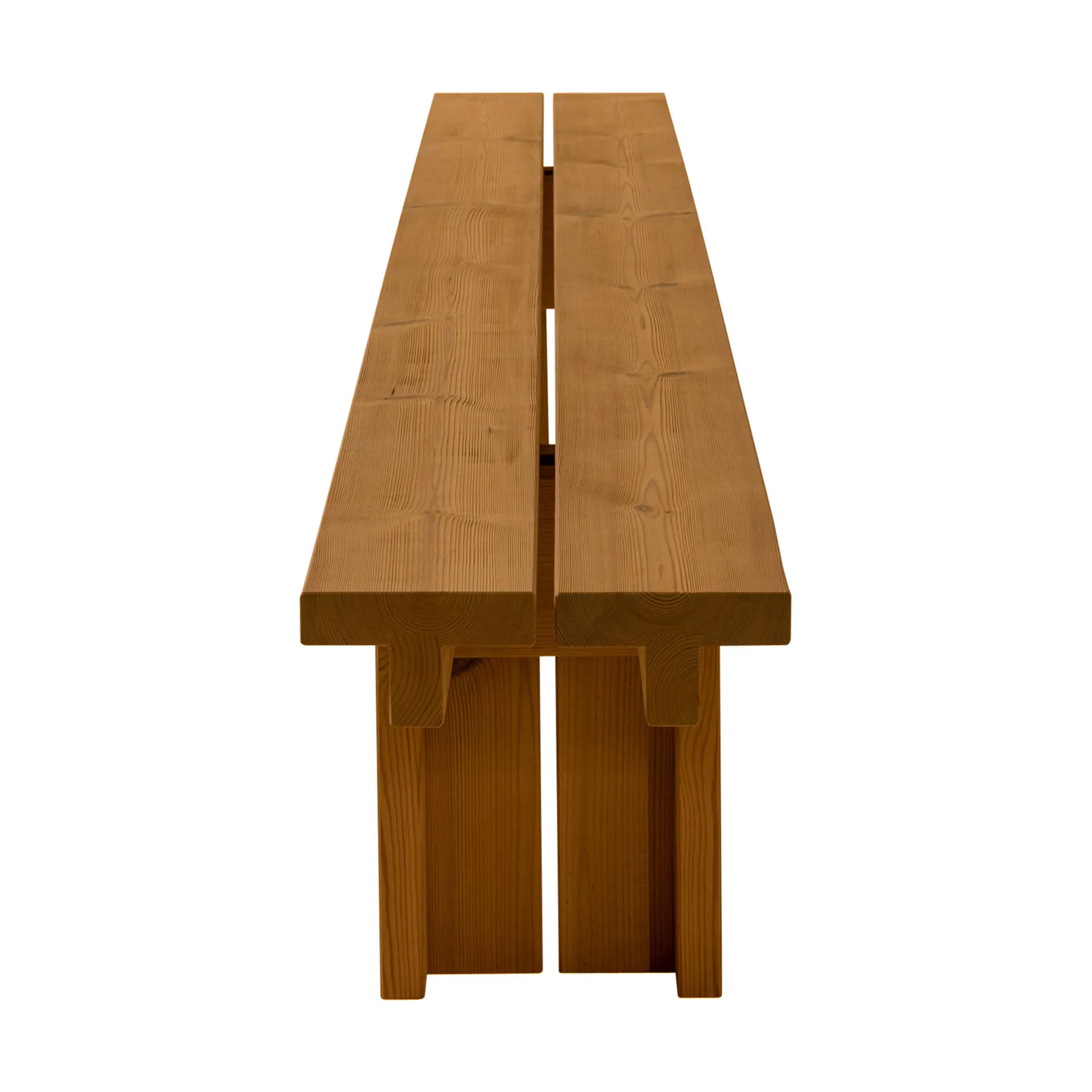 013 Osa Outdoor Bench bænk, Varmebehandlet fyrretræ, 333x37x49 cm Vaarnii