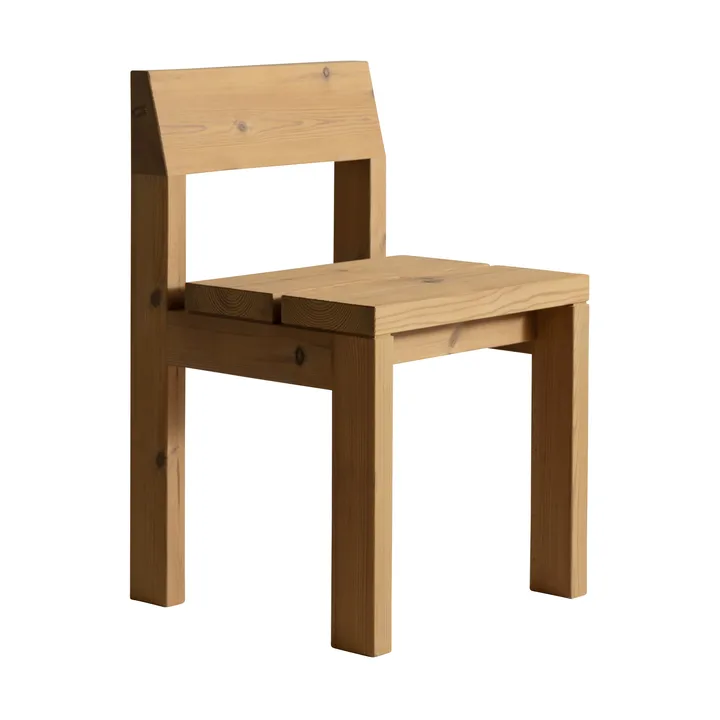 013 Osa Outdoor Dining Chair stol - Mat olievokset fyrretræ - Vaarnii