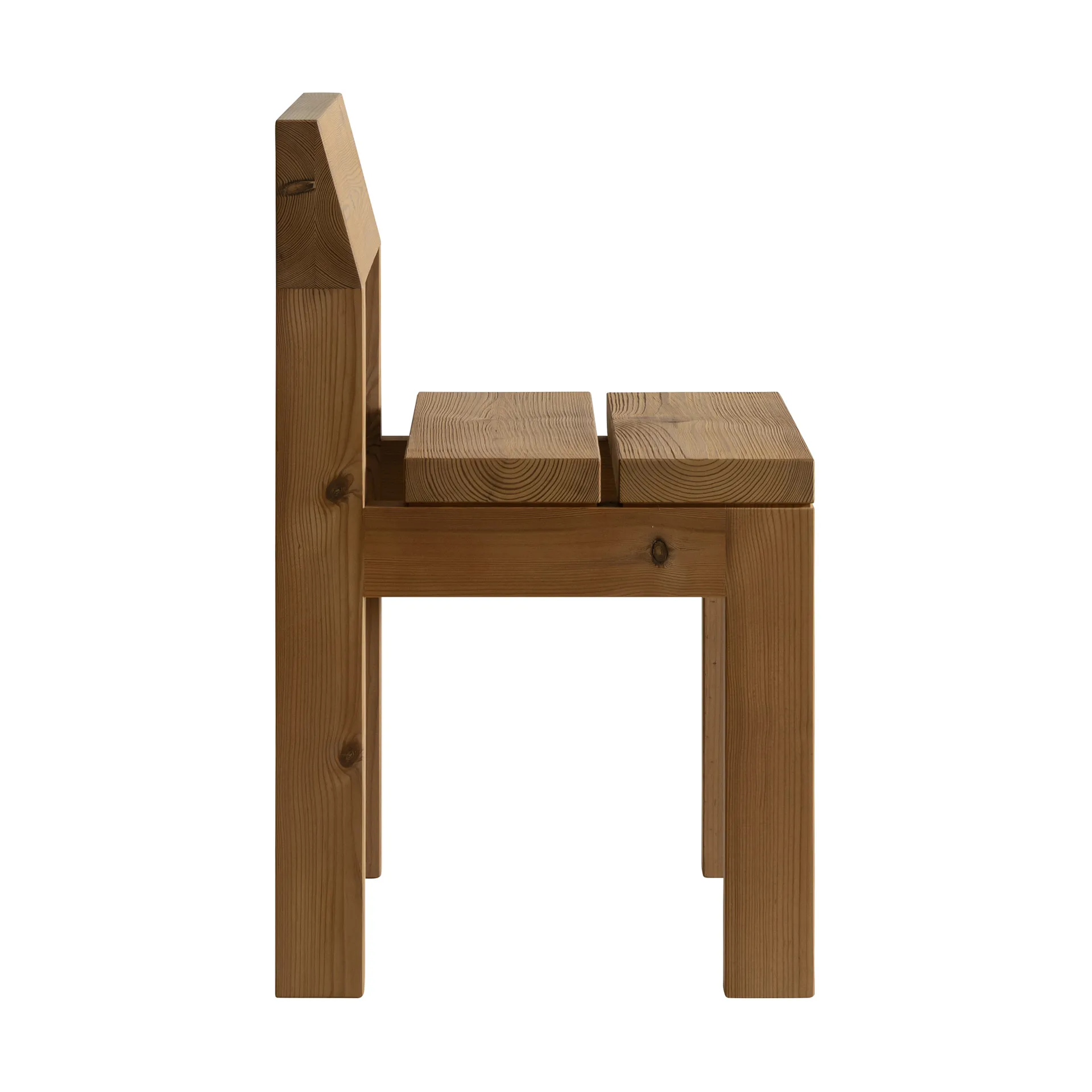013 Osa Outdoor Dining Chair stol, Mat olievokset fyrretræ Vaarnii