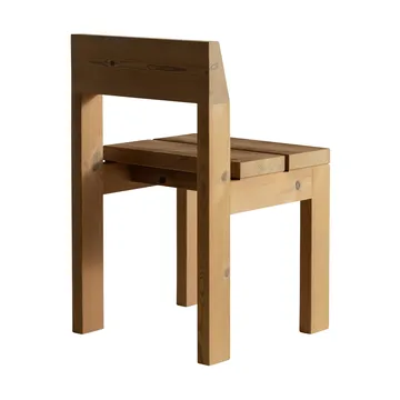 013 Osa Outdoor Dining Chair stol - Mat olievokset fyrretræ - Vaarnii
