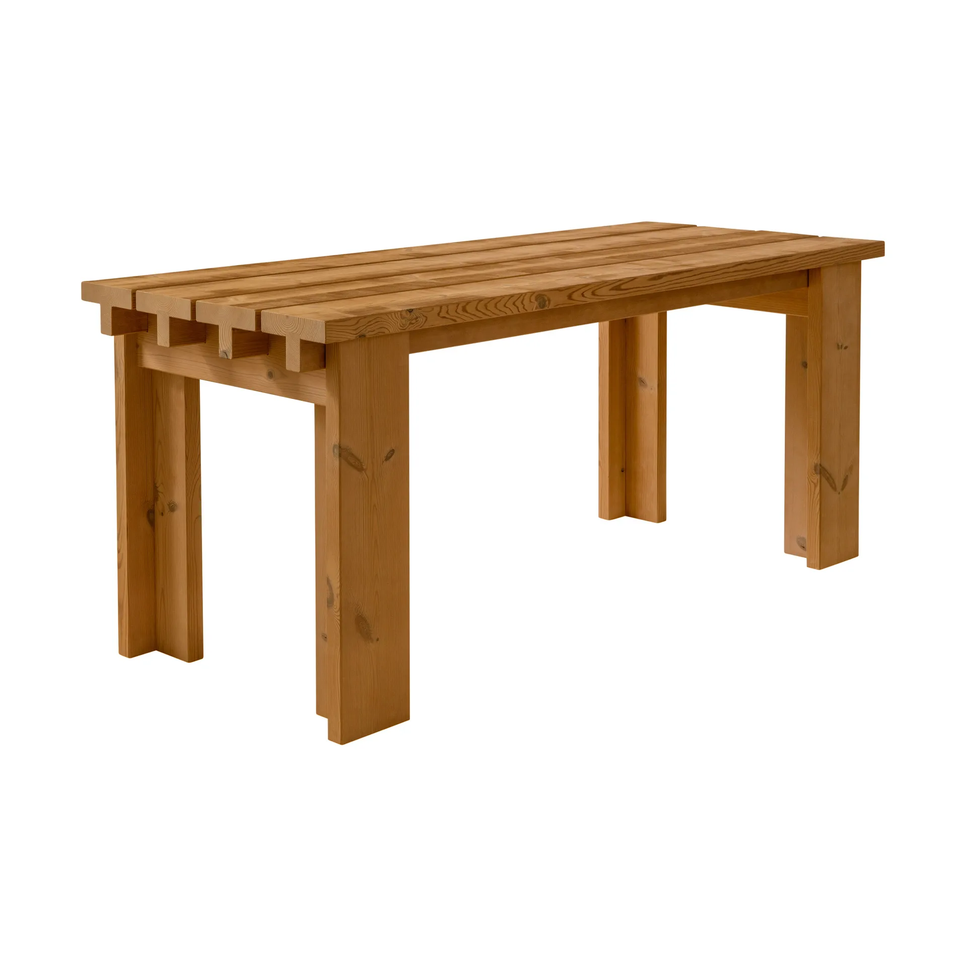 013 Osa Outdoor Table bord, Varmebehandlet fyrretræ, 182x75x78 cm Vaarnii