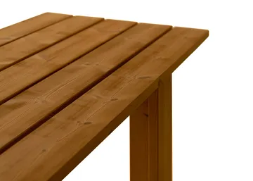 013 Osa Outdoor Table bord - Varmebehandlet fyrretræ, 182x75x78 cm - Vaarnii