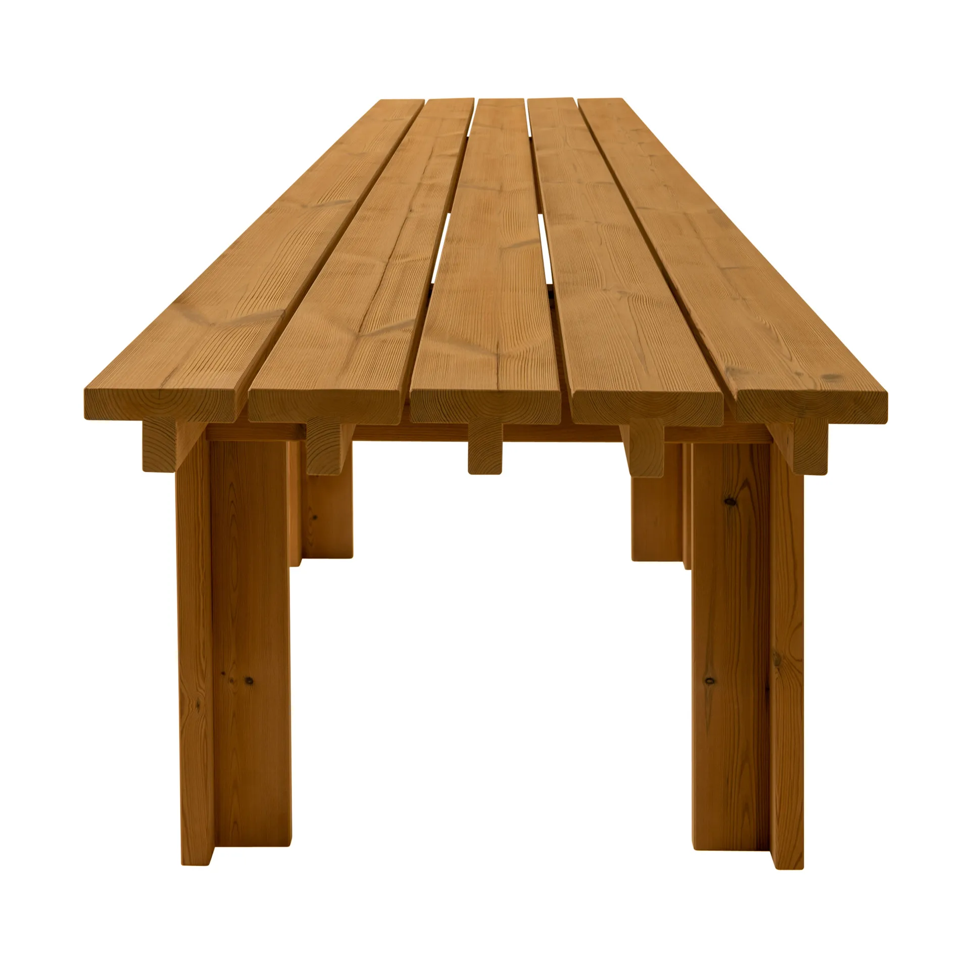 013 Osa Outdoor Table bord, Varmebehandlet fyrretræ, 270x94x78 cm Vaarnii