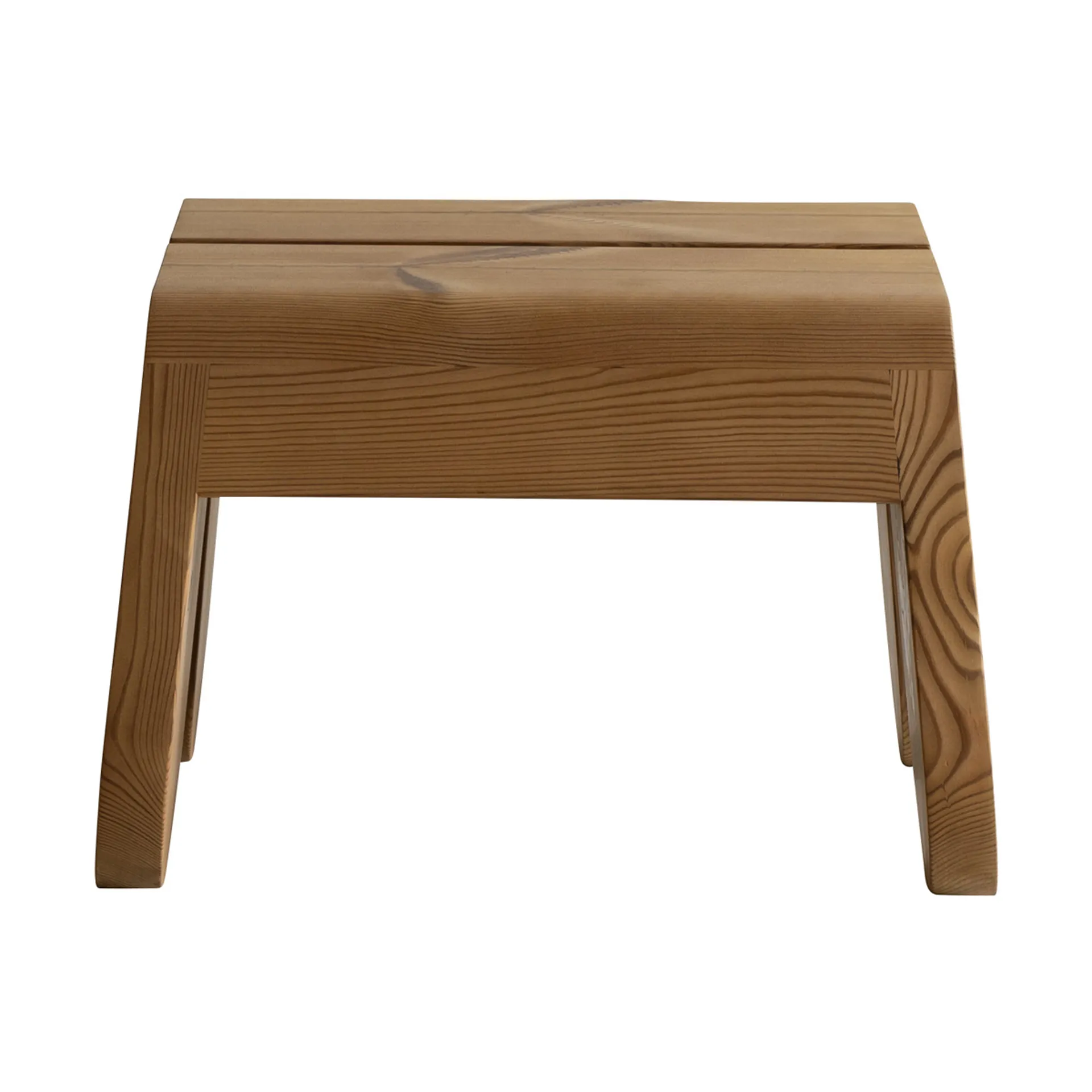 015 Peace Outdoor Foot Stool fodskammel, Varmebehandlet fyrretræ Vaarnii