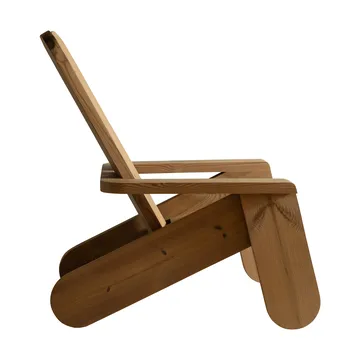 015 Peace Outdoor Lounge Chair loungestol - Varmebehandlet fyrretræ - Vaarnii