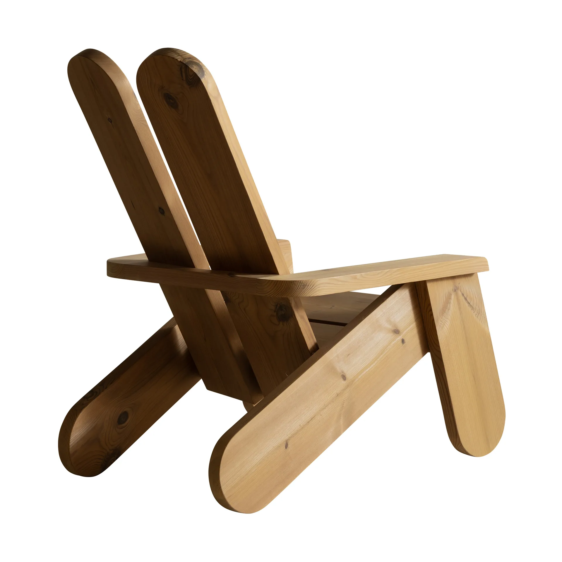 015 Peace Outdoor Lounge Chair loungestol, Varmebehandlet fyrretræ Vaarnii