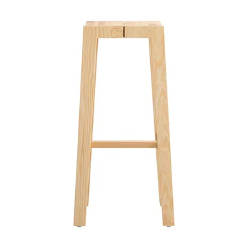 016 Maasto Bar Stool barstol - Mat olievokset fyrretræ, 75 cm - Vaarnii