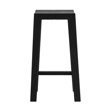 016 Maasto Bar Stool barstol - Sortbejdset fyrretræ, 65 cm - Vaarnii