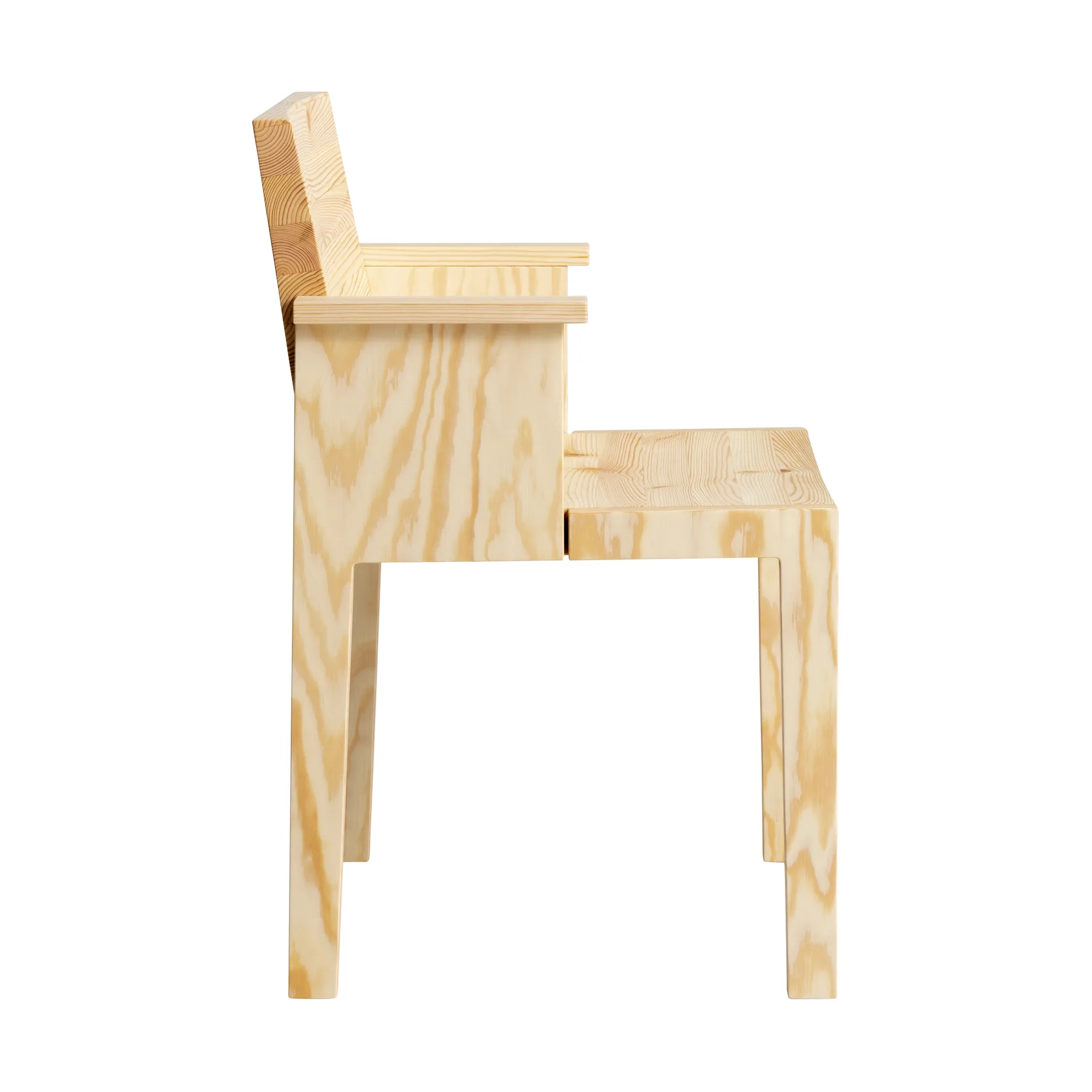 016 Maasto Dining Armchair armstol, Mat olievokset fyrretræ Vaarnii