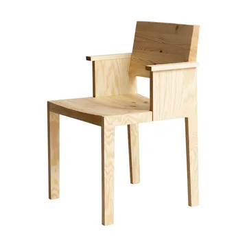 016 Maasto Dining Armchair armstol - Mat olievokset fyrretræ - Vaarnii