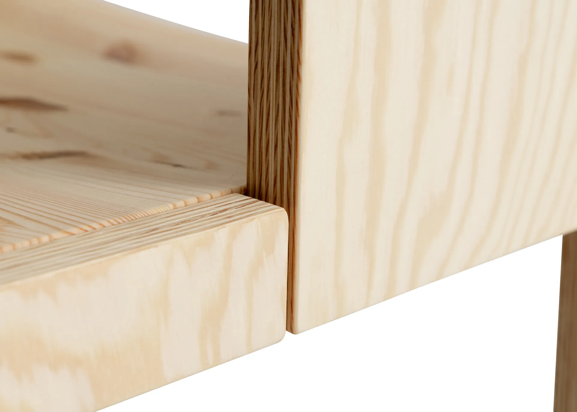 016 Maasto Dining Armchair armstol, Mat olievokset fyrretræ Vaarnii