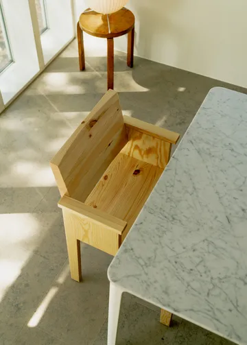 016 Maasto Dining Armchair armstol - Mat olievokset fyrretræ - Vaarnii