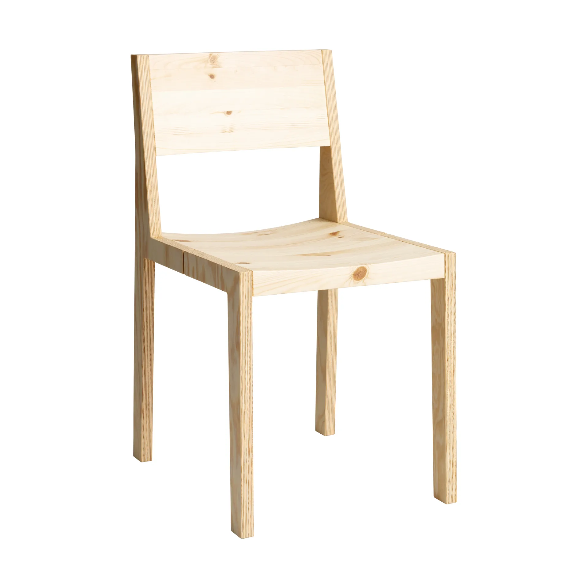 016 Maasto Dining Chair stol, Mat olievokset fyrretræ Vaarnii