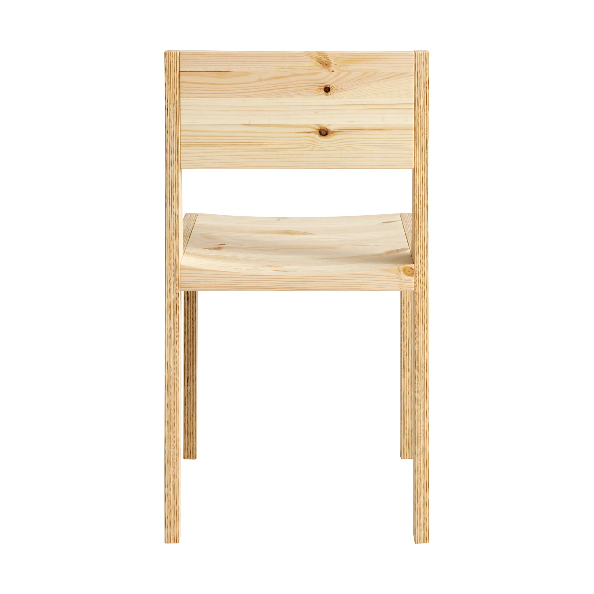 016 Maasto Dining Chair stol, Mat olievokset fyrretræ Vaarnii