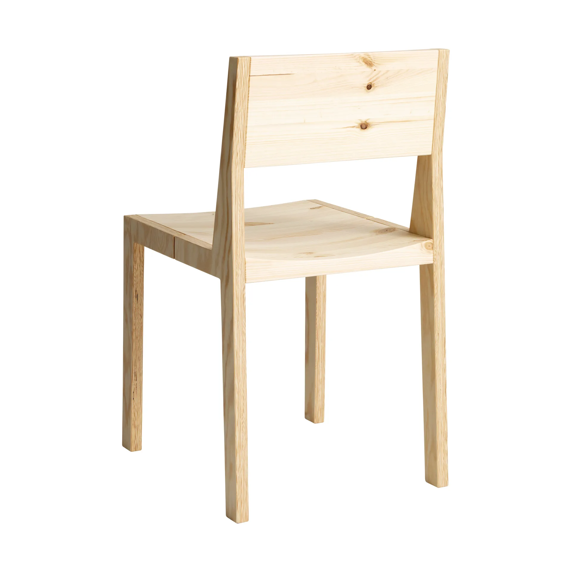016 Maasto Dining Chair stol, Mat olievokset fyrretræ Vaarnii
